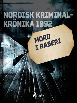 cover image of Mord i raseri